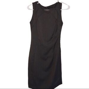 XS Sisley Dress NWT Brown & Grey